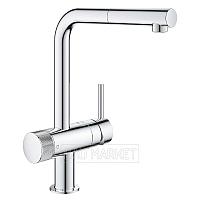 Набор Grohe Blue Pure Minta смеситель для мойки (31721000), головка д/фильтра (64508001), фильтр (40404001)