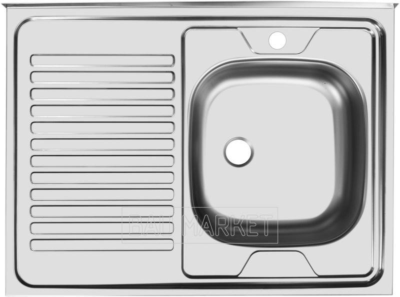 Кухонные мойки Ukinox STD800.600 ---4C 0R- накладная (STD800.600 ---4) - фото 1 - id-p157754784