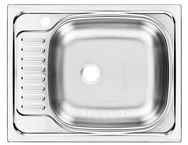 Кухонная мойка Ukinox CLM560.435 5К 1R врезная (CLM560.435 5К 1R) - фото 1 - id-p157754793