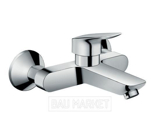 Смеситель для умывальника Hansgrohe Logis для настенного монтажа (71225000) - фото 1 - id-p157756434