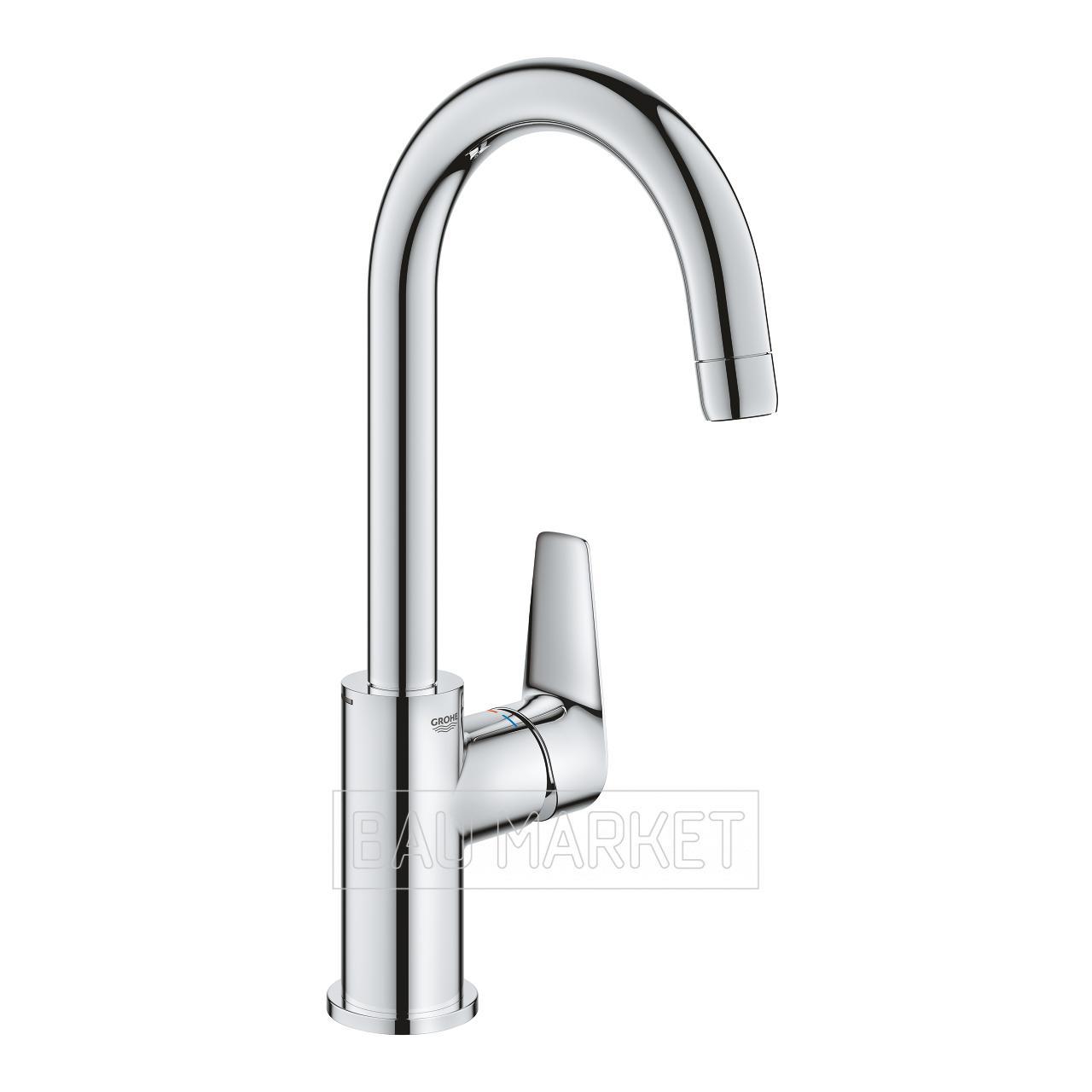 Смеситель для умывальника Grohe 1/2' L-Size BauEdge (23911001) - фото 1 - id-p157756516