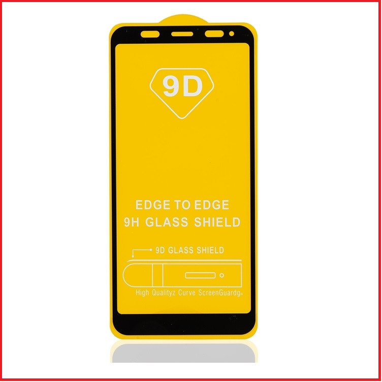 Защитное стекло Full-Screen для Samsung Galaxy A7 2018 / SM-A750 черный (5D-9D с полной проклейкой) - фото 1 - id-p88126957