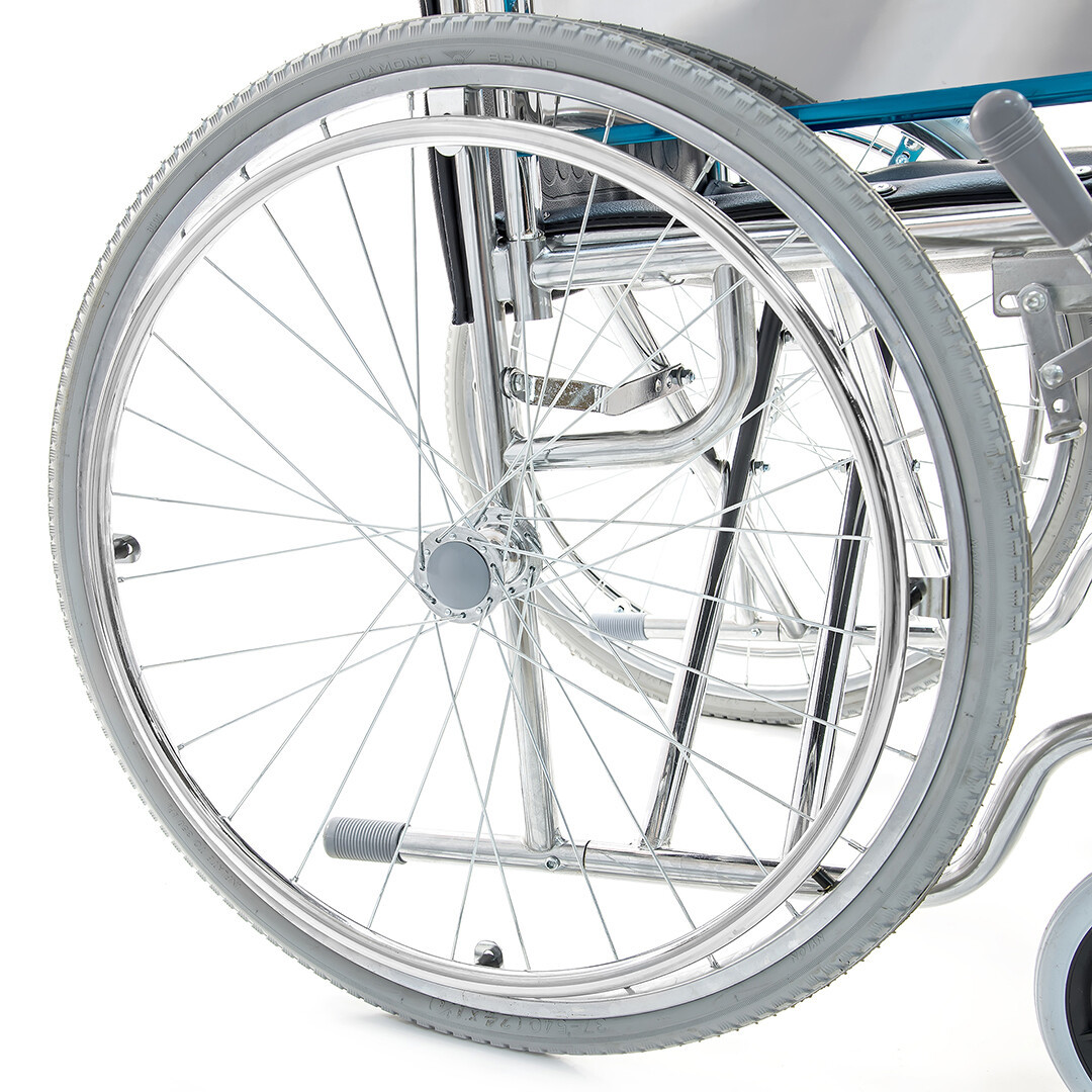 Кресло-коляска инвалидная усиленная Оптим FS975-51см XL - фото 2 - id-p157761217