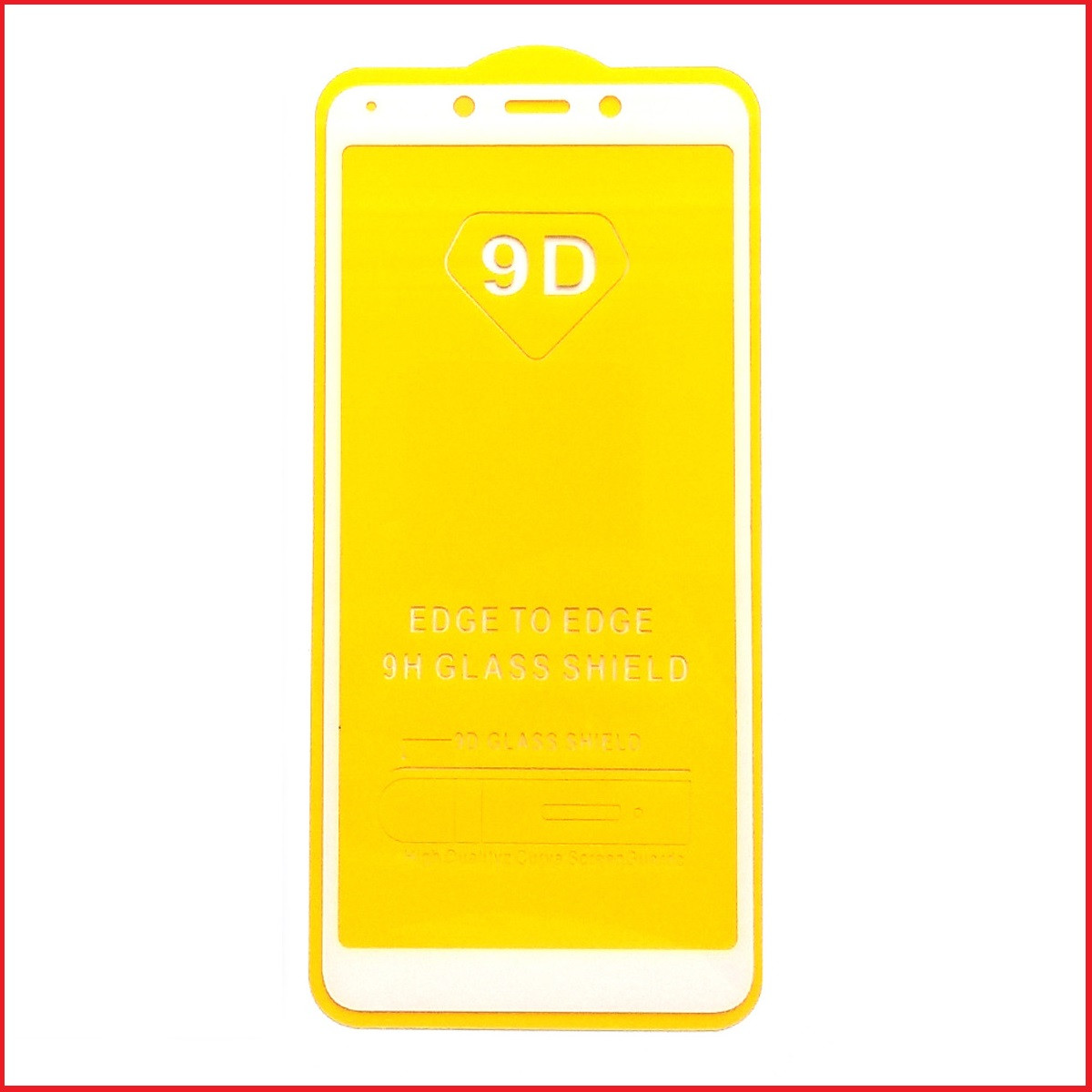 Защитное стекло Full-Screen для Xiaomi Redmi 6 белый (5D-9D с полной проклейкой) - фото 1 - id-p81795096