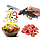 Умный нож Clever Cutter для быстрой нарезки — Овощи Фрукты Мясо/ножницы для продуктов, фото 3