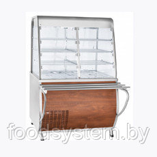 Прилавок-витрина холодильный ПВВ(Н)-70Т-С-НШ с гастроёмкостями