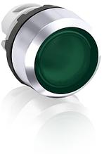 Модульная кнопка MP1-21G Зеленая с подсветкой ABB без фиксации