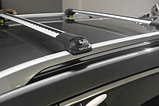 Багажник на крышу авто TURTLE AIR 1 silver на рейлинги, фото 3
