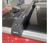 Багажник на крышу авто TURTLE AIR 2 black на интегрированные рейлинги, фото 4