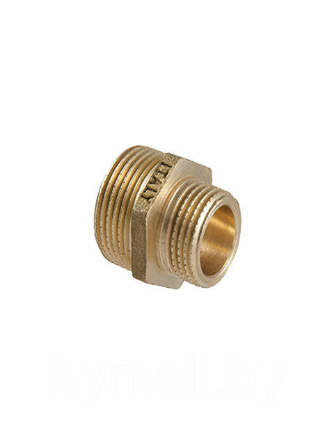 Фитинг TDM Brass ниппель переходной НН 1/2"х3/8"