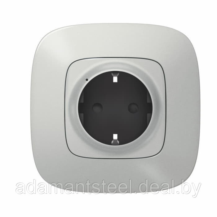 Valena Allure NETATMO - Розетка 2К+З алюминий - фото 1 - id-p138607703