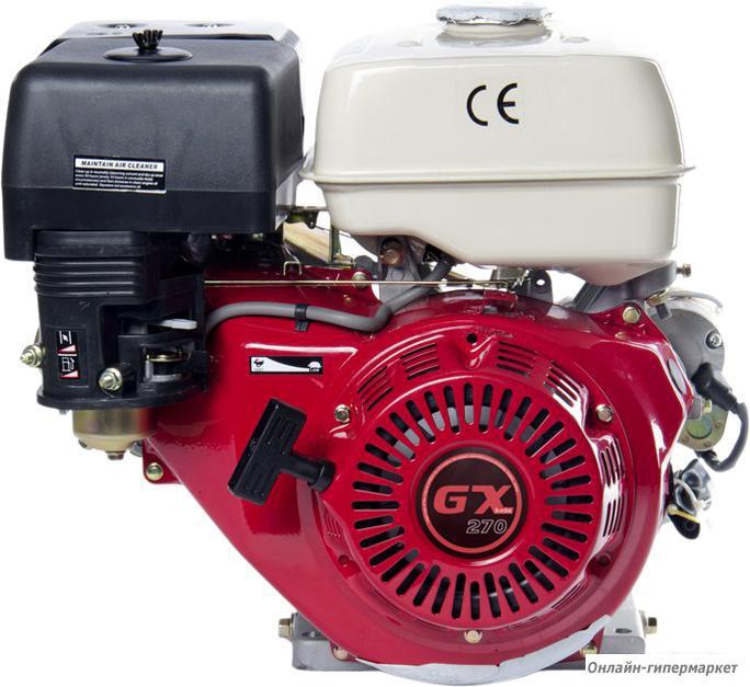 Бензиновый двигатель Zigzag GX 270 (G) четырехтактный одноцилиндровый для мотоблоков и культиваторов