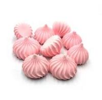 Сахарные БЕЗЕ (рифленые) средние розовые 40гр