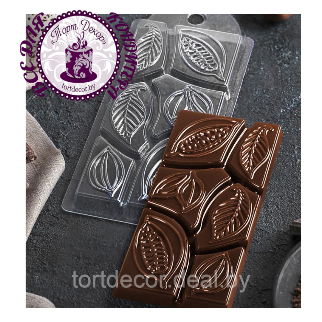 Форма пластиковая Шоколад какао дольки - фото 1 - id-p157793817
