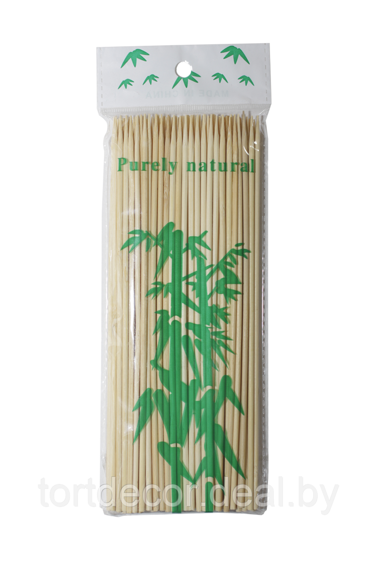 Бамбуковые палочки 15 см 100 шт - фото 1 - id-p157792200