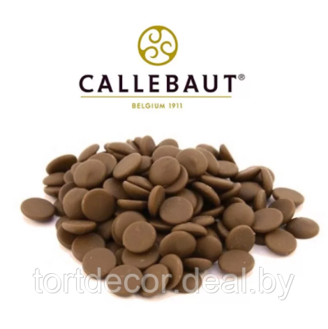 Шоколад молочный диски 33,6% Callebaut Бельгия 100гр - фото 1 - id-p157793251