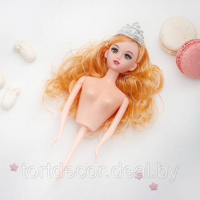 Кукла для торта пластик Ребекка 18×6×5 см - фото 1 - id-p157793425