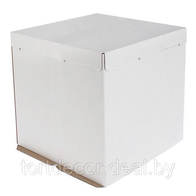 Коробка для торта без окна 40х40х35 см - фото 1 - id-p157792560