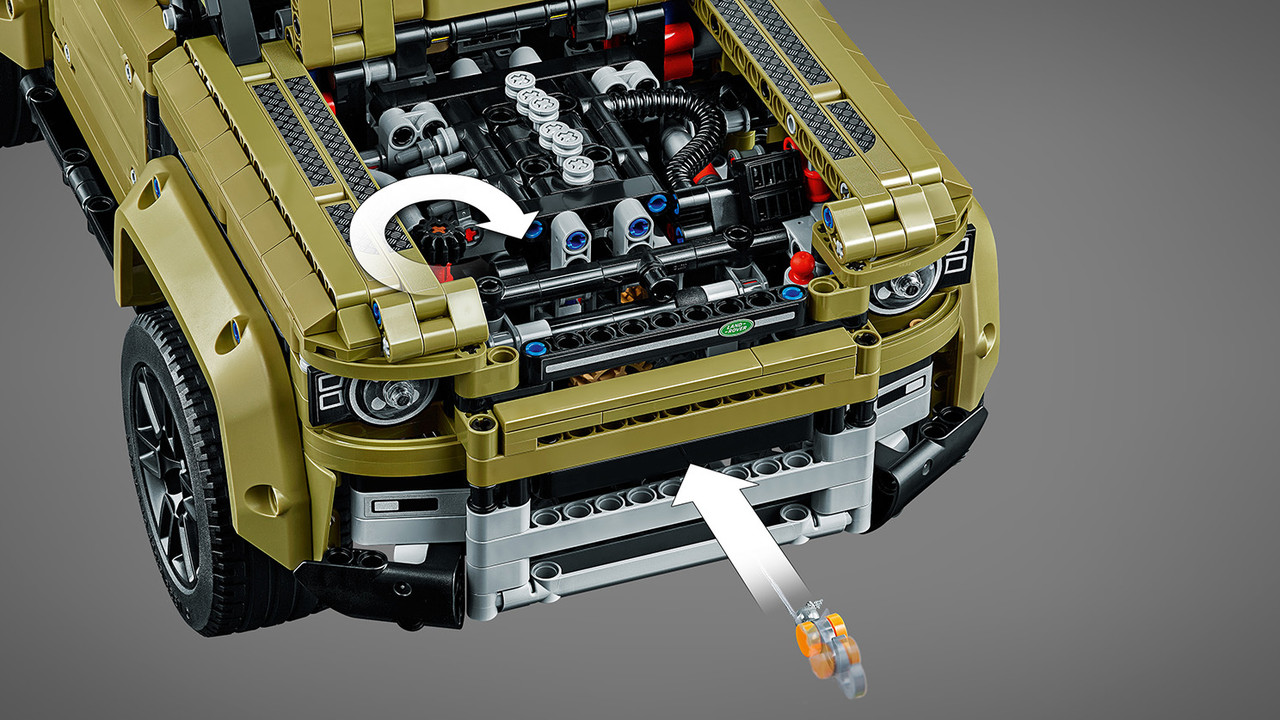 Конструктор Lego Original Внедорожник Land Rover Defender, арт. 42110 (2573 дет) - фото 7 - id-p157794461