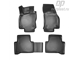 Коврики в салон Volkswagen Touran II (2015-) 3D / Фольксваген Туран (Norplast)