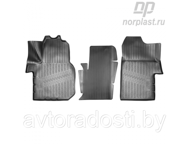 Коврики для Volkswagen Crafter (2017-) 3D / Фольксваген Крафтер (Norplast)