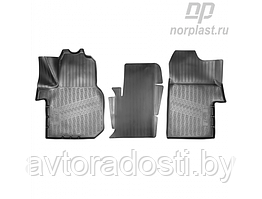 Коврики для Volkswagen Crafter (2017-) 3D / Фольксваген Крафтер (Norplast)