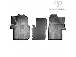 Коврики в салон Volkswagen Crafter (2017-) 3D / Фольксваген Крафтер