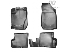 Коврики в салон Renault Kaptur (2016-) 3D / Рено Каптюр (Norplast)