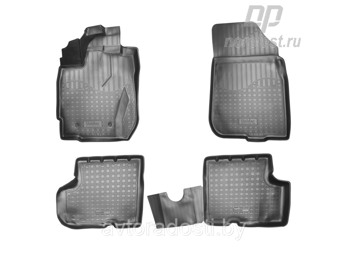 Коврики в салон для Renault Duster (2015-) 3D / Рено Дастер Norplast ...