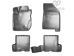 Коврики в салон Lada XRAY (2016-) 3D (с органайзером) / Лада Икс Рей (Norplast)