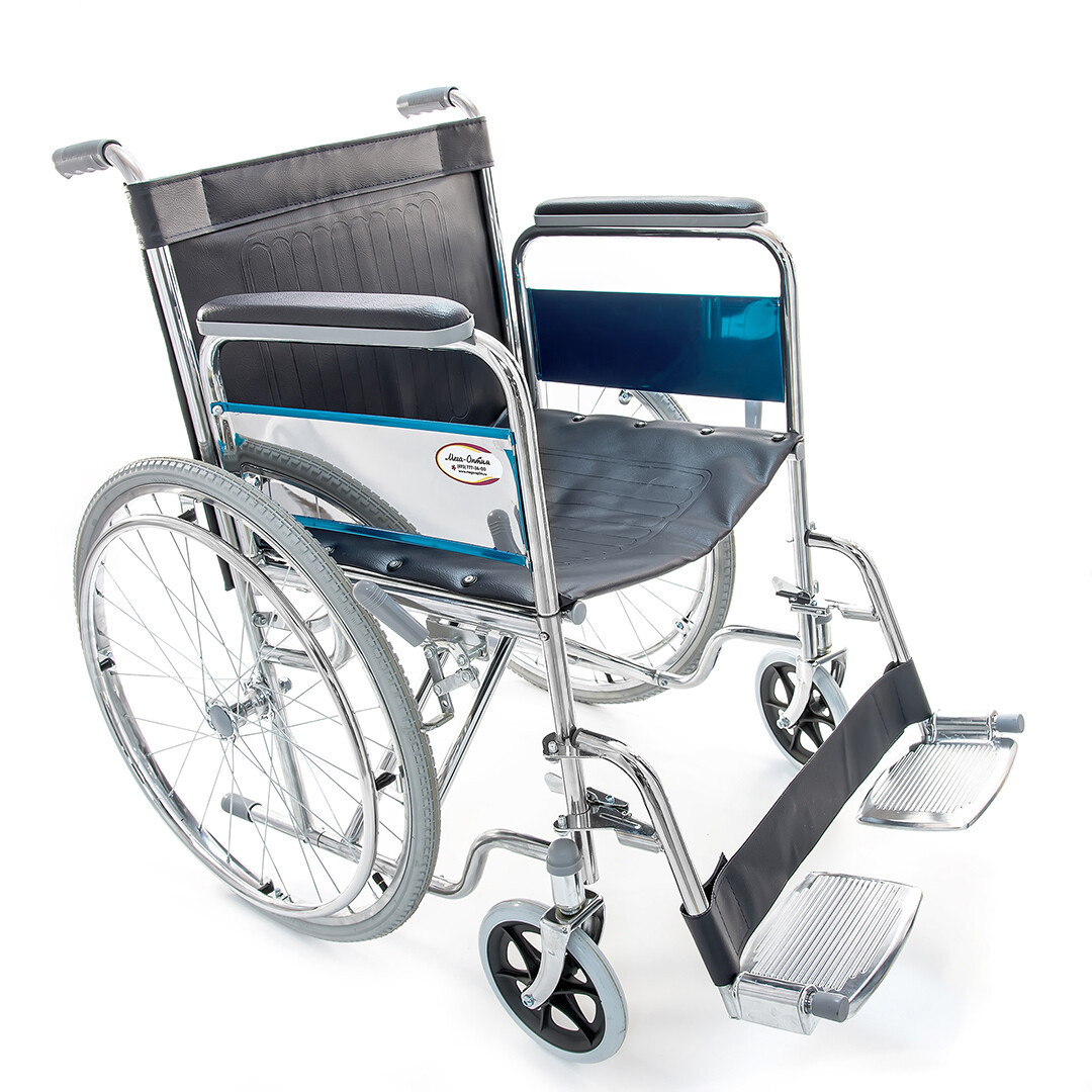 Кресло-коляска инвалидная усиленная Оптим FS975-51см XL - фото 1 - id-p157812341