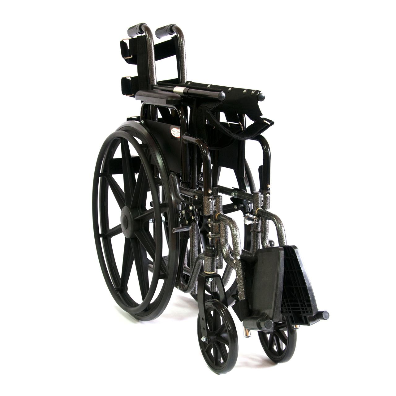 Коляска инвалидная с регулировкой по ширине Оптим 511A- 41-46-51см - фото 4 - id-p157812342