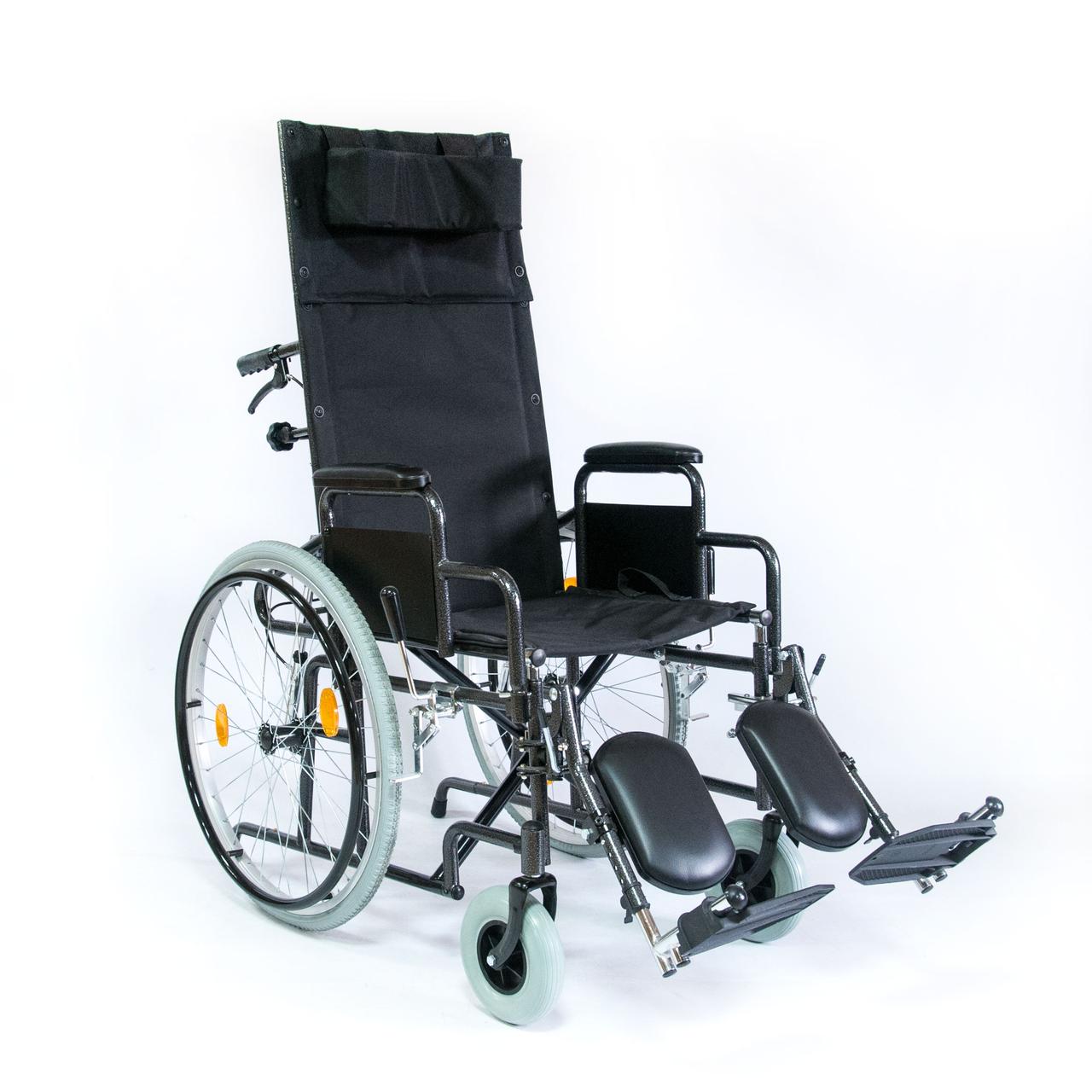 Кресло-коляска универсальная с высокой спинкой Оптим 514A