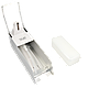Локтевой дозатор PUFF-8190 для жидкого мыла и антисептиков (капля) антивандальный, 1000 мл, фото 8