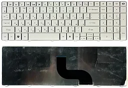 Клавиатура для ноутбука Packard Bell TM81 TM86 TM87 TM89 LM98 TM94 TX86, NV50 белая