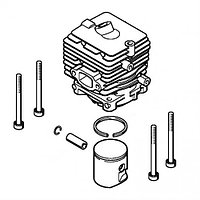 Цилиндр с поршнем STIHL FS56 KM56 Ø 34 мм 41440201200