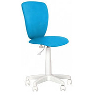 Стул POLLY GTS white PL55, AB-31 (голубой)