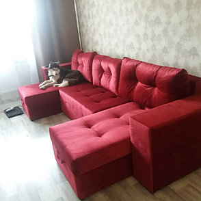 П-образный диван Craftmebel Константин Питсбург Люкс, Еврокнижка, фото 2