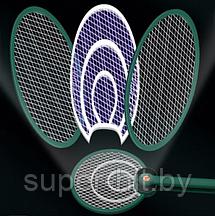 Складная электрическая ловушка для комаров и мух (мухобойка), фото 2