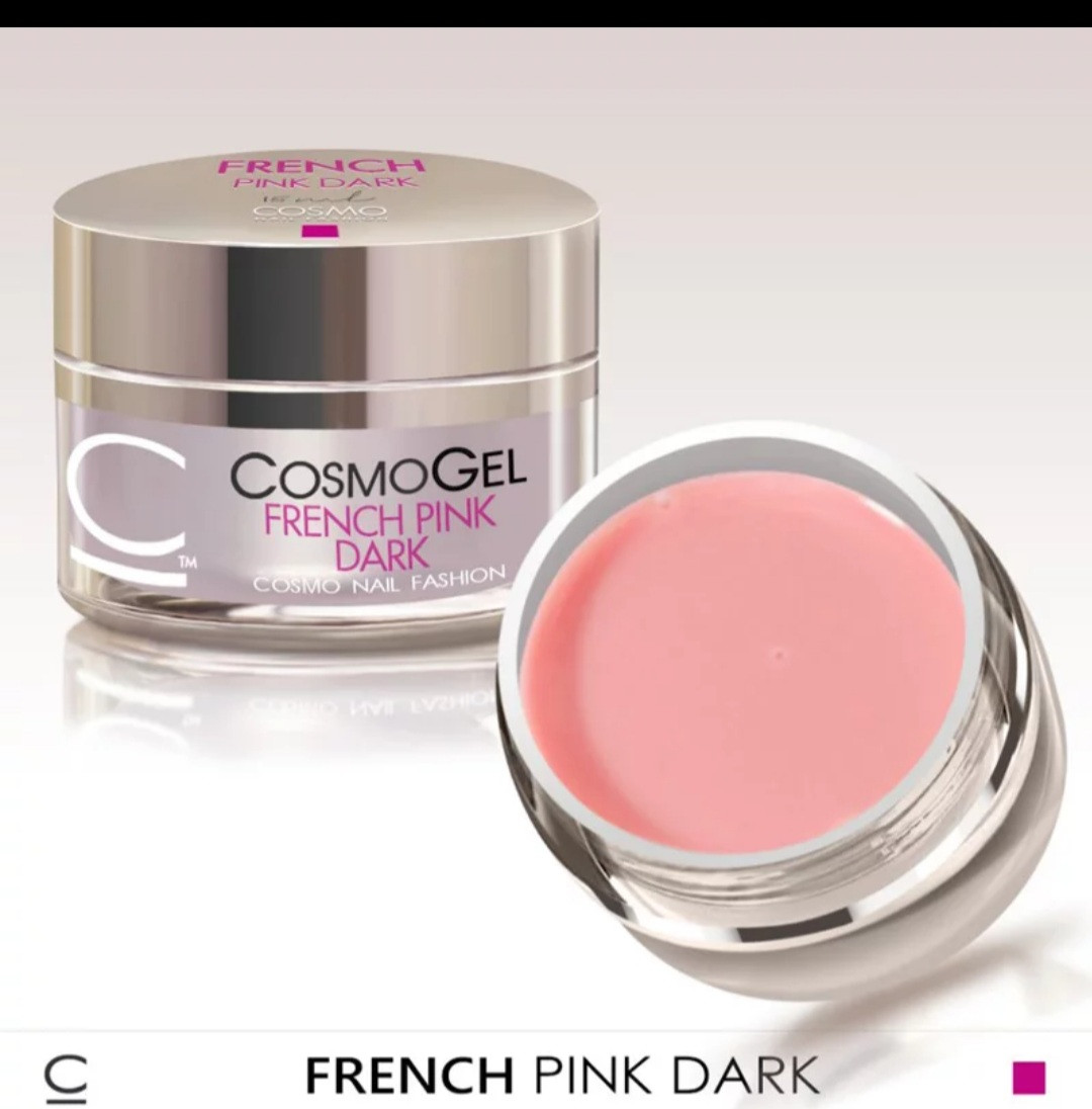 Камуфлирующий гель COSMO FRENCH PINK DARK, 50 мл.