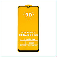 Защитное стекло Full-Screen для Samsung Galaxy A02 черный SM-A022 (5D-9D с полной проклейкой), фото 1