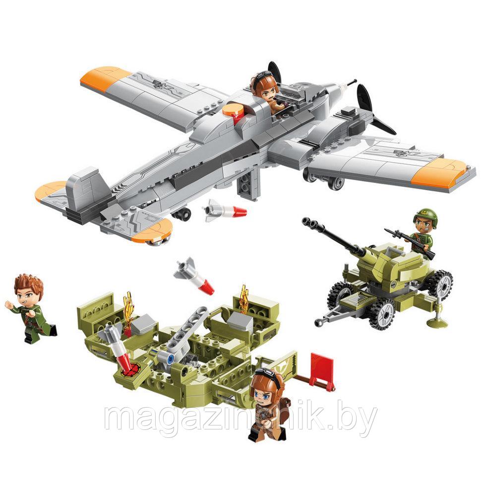 Конструктор Воздушная бомбардировка, Qman 21013 аналог Лего - фото 2 - id-p157862353