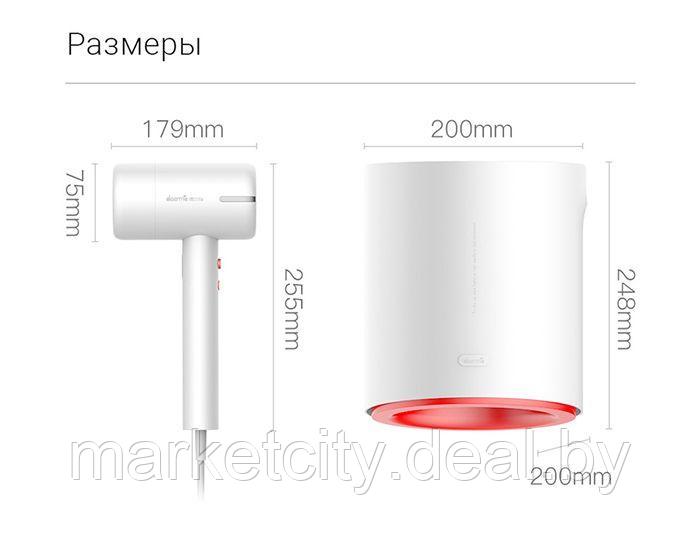 Фен для волос с сушилкой для рук Xiaomi Deerma Multi-Functional Hand Dryer (DEM-GS100) Белый - фото 6 - id-p157866078