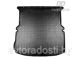 Коврик в багажник для Ford Explorer (2010- / 2015-) cложенный 3 ряд / Форд Эксплорер (Norplast)