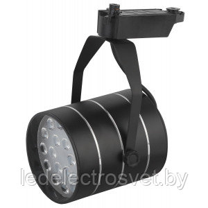 TR3 - 18 BK  TR3 - 18 BK Трековый Светильник ЭРА 18Вт черный SMD
