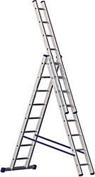 Лестница-стремянка Алюмет трехсекционная универсальная 5308 3x8 - фото 1 - id-p157907900