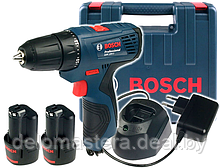Дрель-шуруповерт Bosch GSR 120-LI Professional 06019G8000 / 06019G8020 (2 АКБ, кейс) (оригинал)