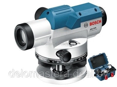 Нивелир оптический Bosch GOL 20 D (в чемодане) (0601068400) (оригинал) - фото 1 - id-p157908501