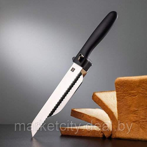 Нож-слайсер для хлеба Xiaomi Huo Hou HU0086, 177 мм - фото 4 - id-p157912154