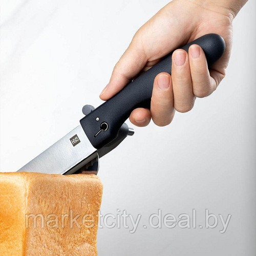 Нож-слайсер для хлеба Xiaomi Huo Hou HU0086, 177 мм - фото 5 - id-p157912154